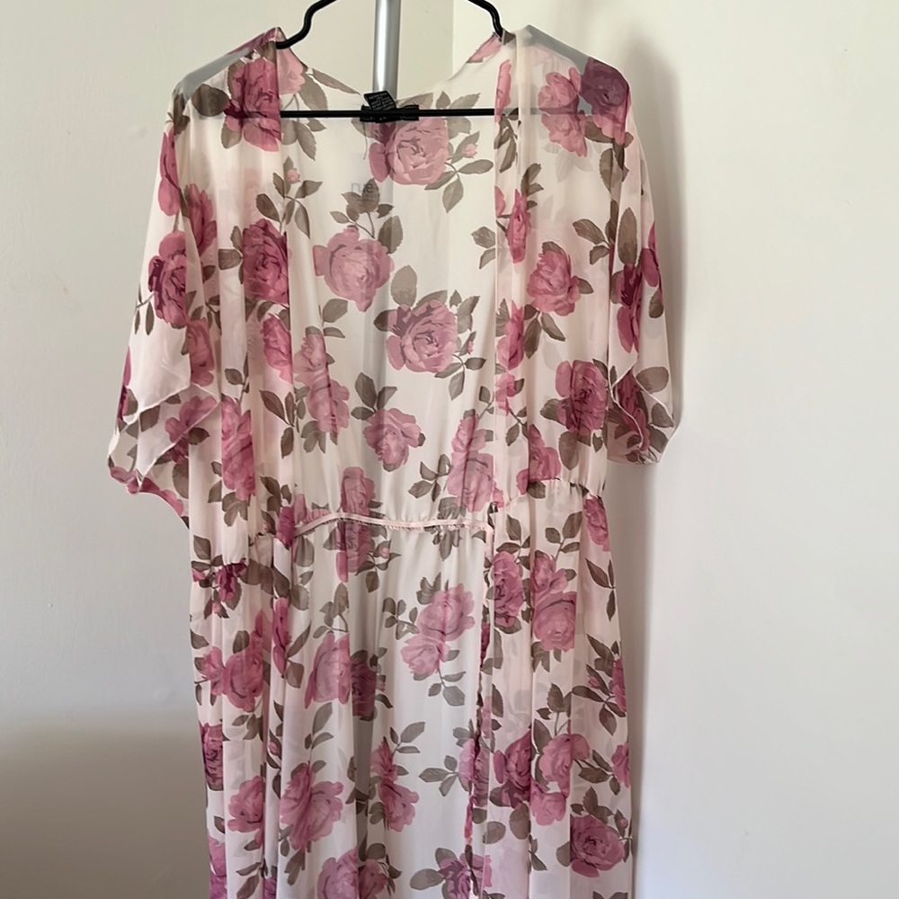 Longline kimono
